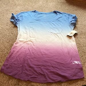 Ombré shirt.